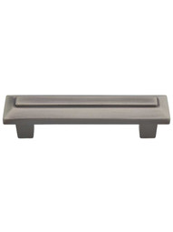 Trocadero Drawer Pull - 3 inch Center-to-Center in Antique Pewter.